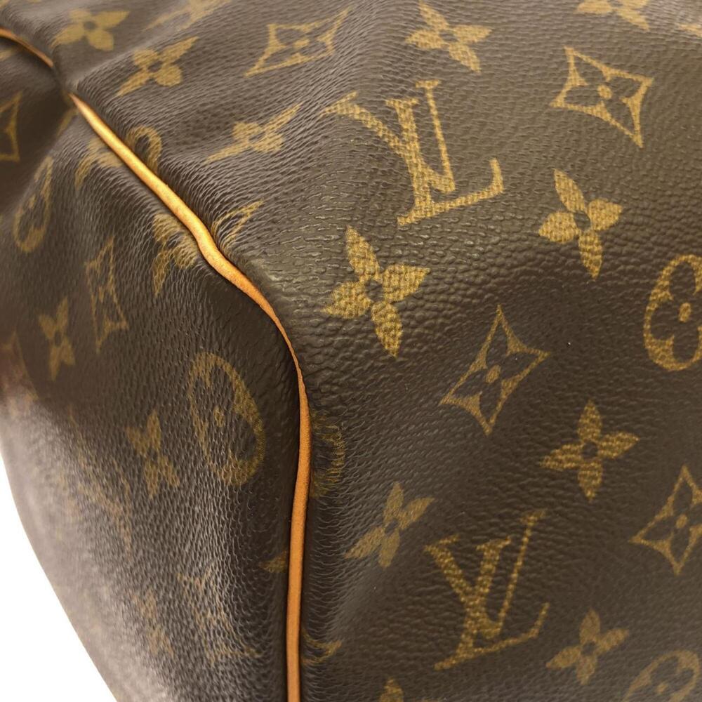 LOUIS VUITTON Brown Monogram Keepall 45 Boston Bag - Picture 3 of 10